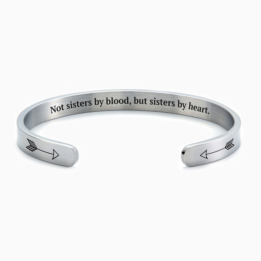 Sister not by blood bracelet Clearance