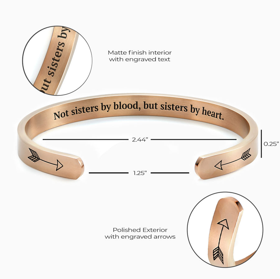 Sister cuff bracelet top