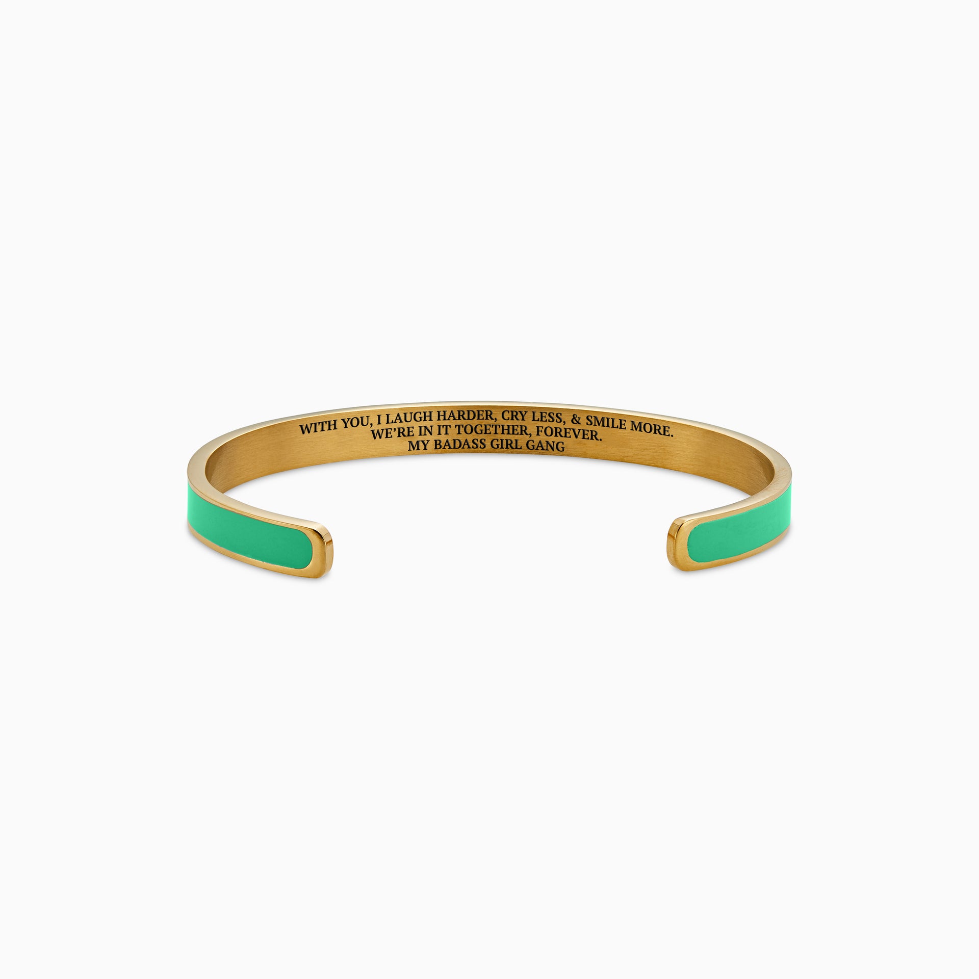 My Badass Girl Gang Multiple Color Bangle – Mint Lily