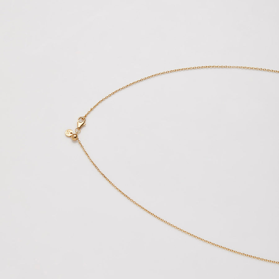Mint & Lily Italian Milano Sterling Silver Adjustable Chain Necklace
