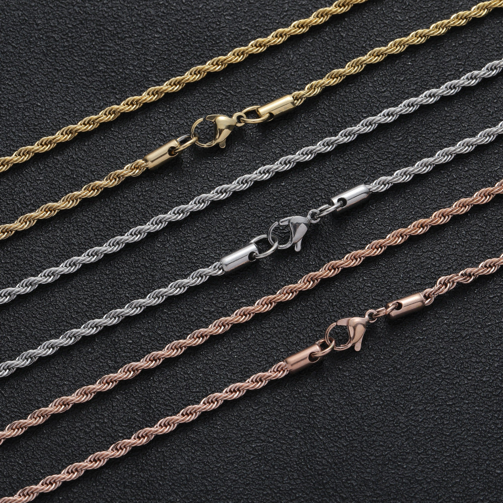 Rope Chain Necklace – Mint & Lily