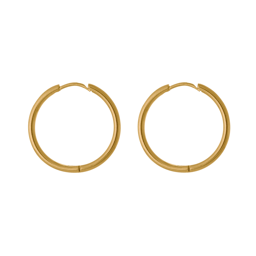 Small Hoop Earrings Mint & Lily