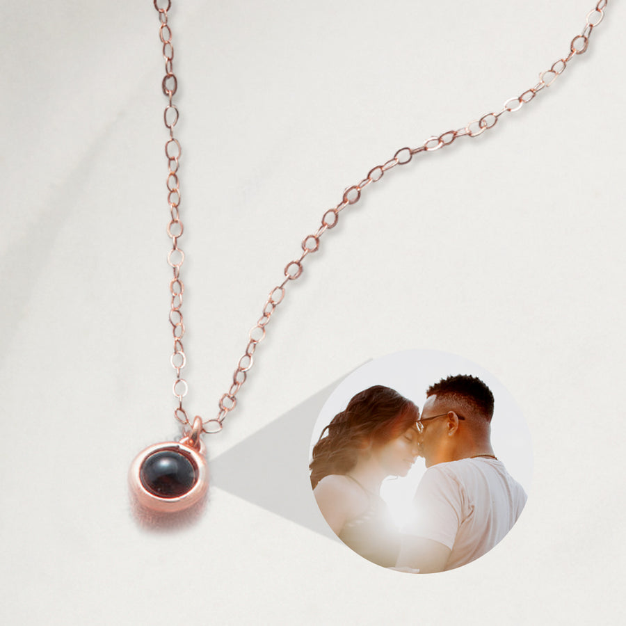 The Classic Photo Necklace Mint & Lily